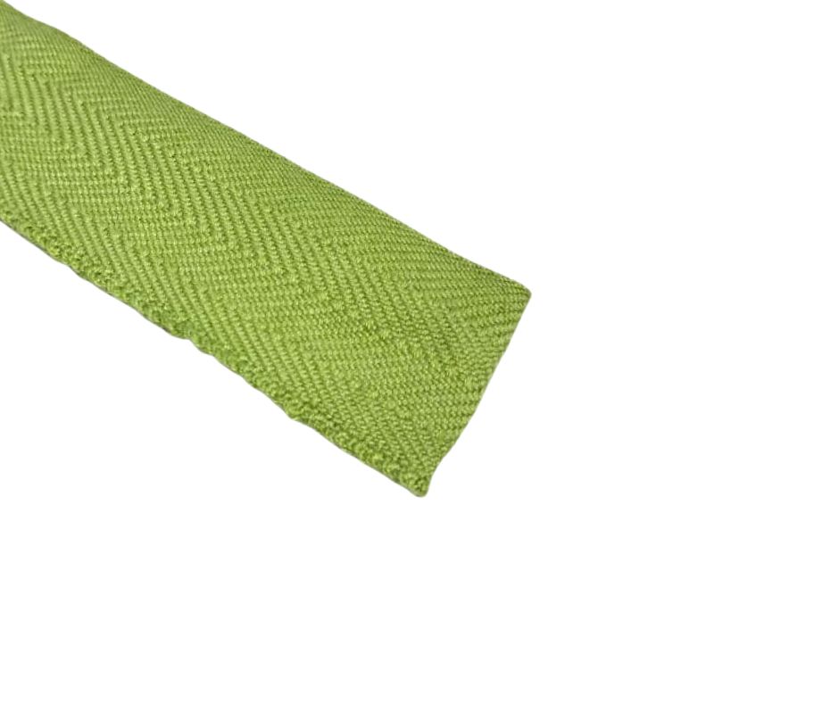 tali webbing motif warna hijau